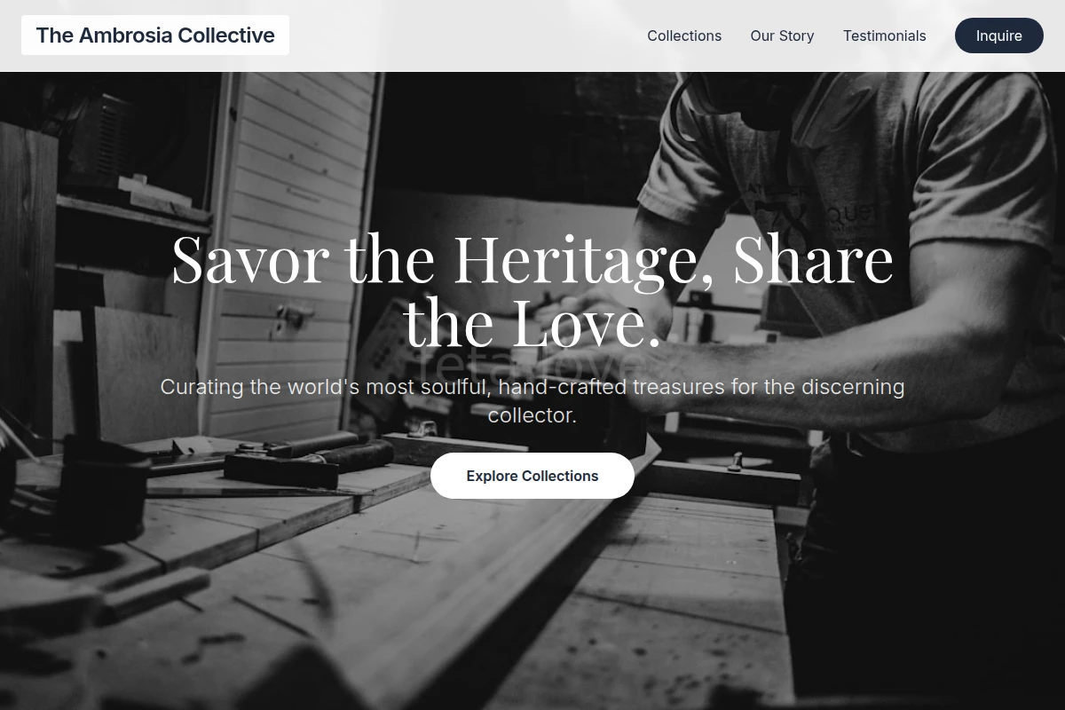 Heritage Artisan