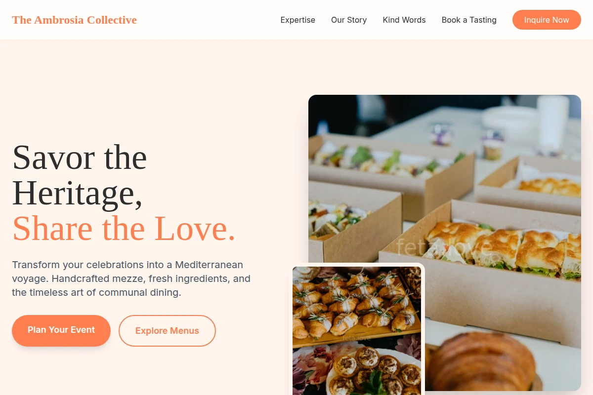 Mezze Catering