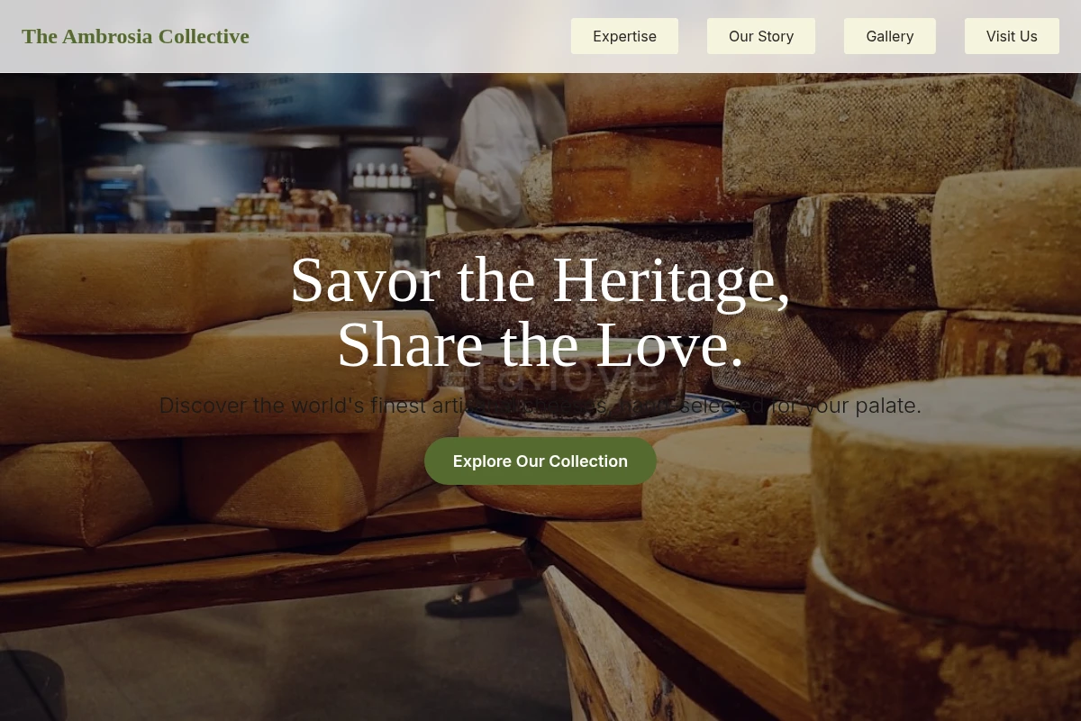 Table Cheese Shop