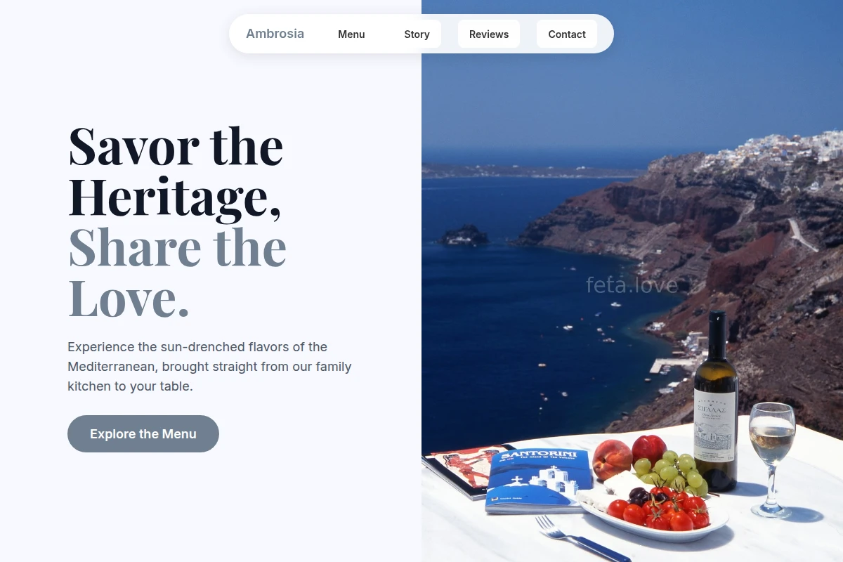 Savor Greek Food