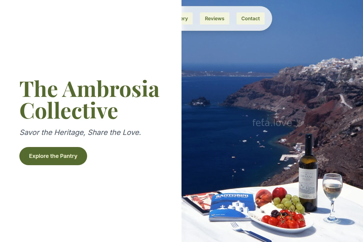 Pantry Greek Food