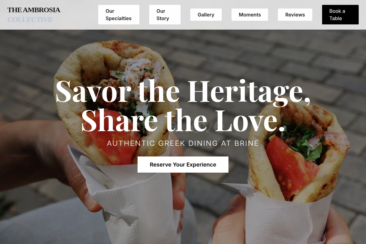 Brine Greek Food