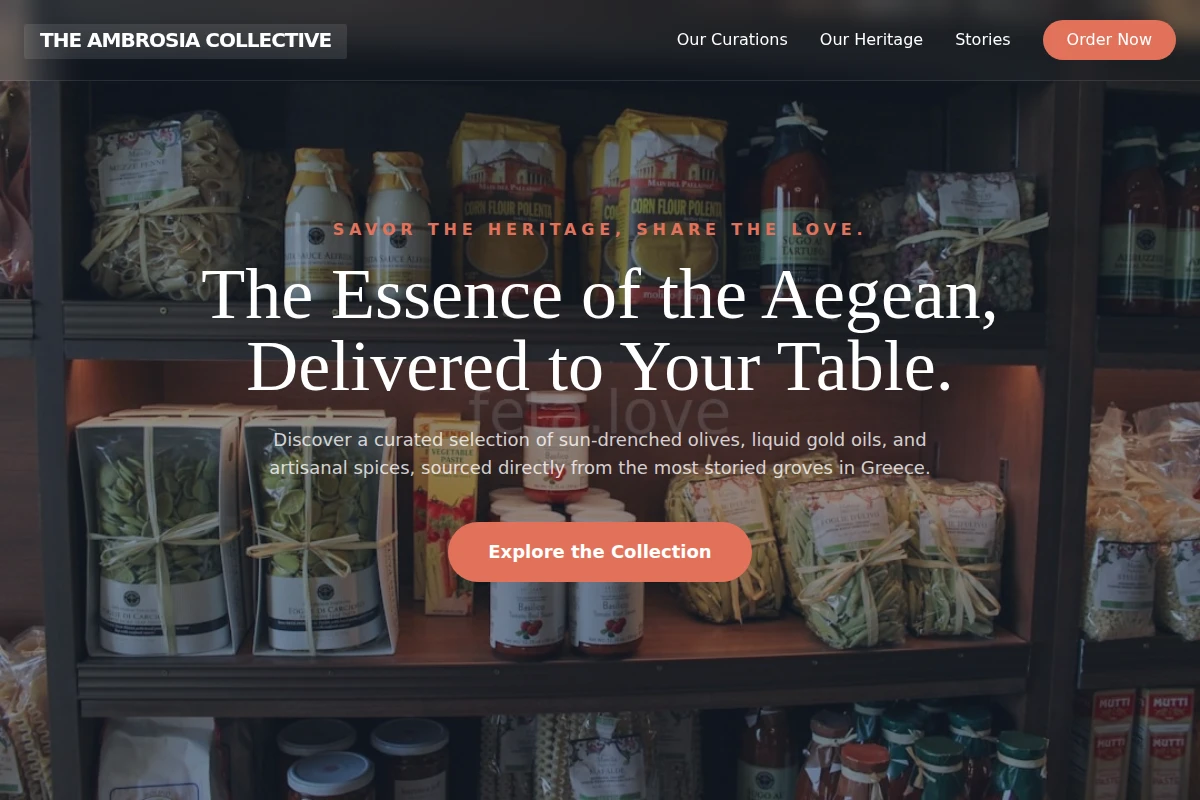 Aegean Specialty Food